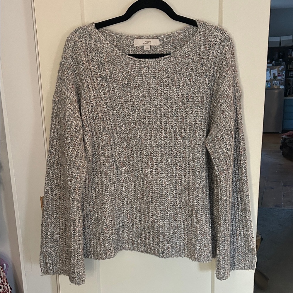 LOFT Women's Textured Knit Sweater